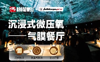 黄金城X FULLDOME 沉浸式微压氧餐厅