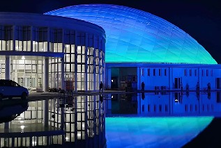 黄金城气膜快讯:巨型“淄博珍珠”,闪耀城市之光!